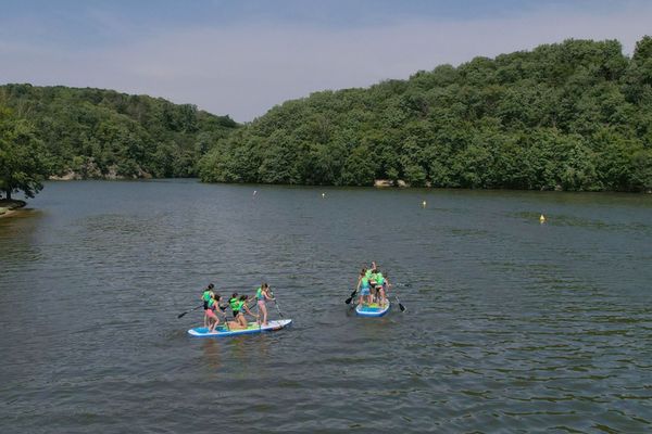 školní výlet na paddleboardech Brněnská přehrada 18 | Školní výlety na paddleboardech